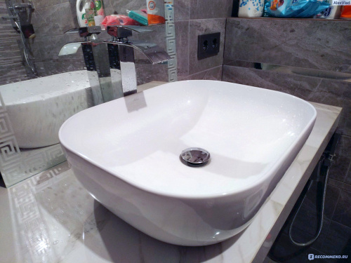 Раковина Melana 51 см 78104-805 накладная цвет белый - фото 3