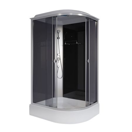 Душевая кабина Niagara Eco E120/80/26L/TN 120х80 асимметричная с крышей ориентация левая