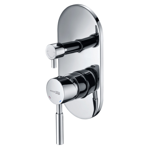 Смеситель для ванны и душа WasserKRAFT Main 4100 4141 встраиваемый хром - фото 3