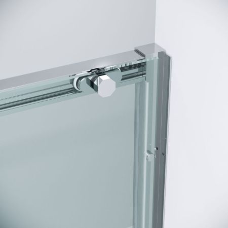 Душевая дверь Grossman Style 100.K33.05.130.10.00 130х195 стекло прозрачное профиль хром