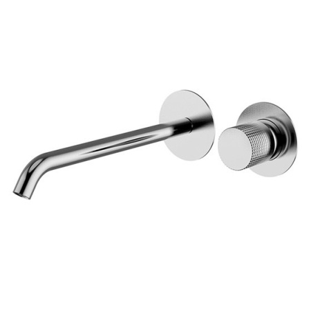 Смеситель Cisal X32 X1005511D1 настенный встраиваемый сталь шлифованная/брашированная