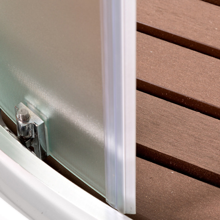 Душевая кабина AvaCan D09SLED 90х90 четверть круга с крышей ориентация универсальная