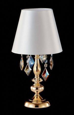 Настольная лампа Crystal Lux Mercedes (Мерцедес) Mercedes LG1 Gold/Color