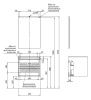Тумба под раковину Aquanet Lino 00253901 60х50 подвесная цвет белый
