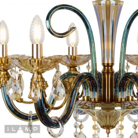 Люстра подвесная iLamp Asia (Асиа) 61081-6 BR