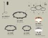 Светильник подвесной Ambrella Light Techno Ring (Тецхно Ринг) XR92092100