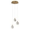 Светильник подвесной Delight Collection OD2440-3 gold/clear