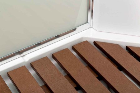 Душевая кабина AvaCan EM1512RN 120х80 асимметричная без крыши ориентация правая