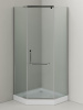 Душевой уголок Agger A03-090MCR 88х88 стекло матовое профиль хром глянцевый с поддоном