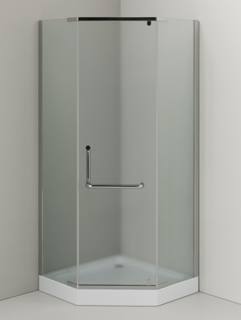 Душевой уголок Agger A03-090MCR 88х88 стекло матовое профиль хром глянцевый с поддоном