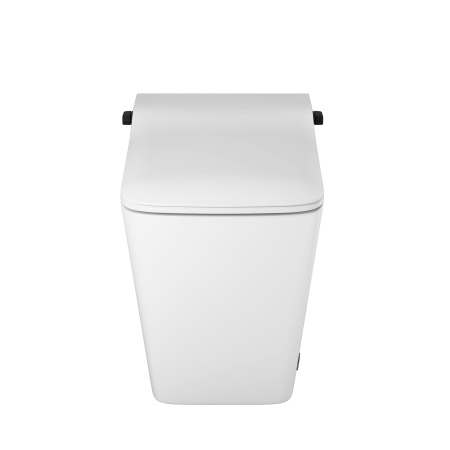 Унитаз приставной Grossman Smart GR-PR-5701 белый с сиденьем микролифт безободковый импульсный смыв