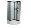 Душевая кабина Frank 148009 90х90 четверть круга без крыши ориентация универсальная