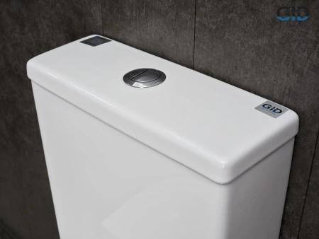 Унитаз напольный с бачком Gid Cortado Tn2189 (62247Y) белый с сиденьем микролифт безободковый