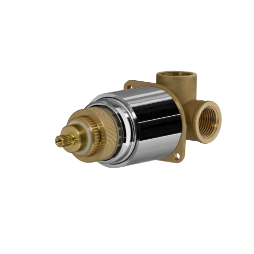 Смеситель для душа Remer Q-Elegance QT30 встраиваемый в стену хром с термостатом - фото 4