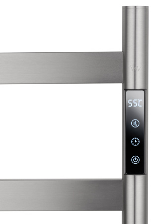 Полотенцесушитель электрический Wonzon & Woghand Essen WW-A404-BR 60х50 никель