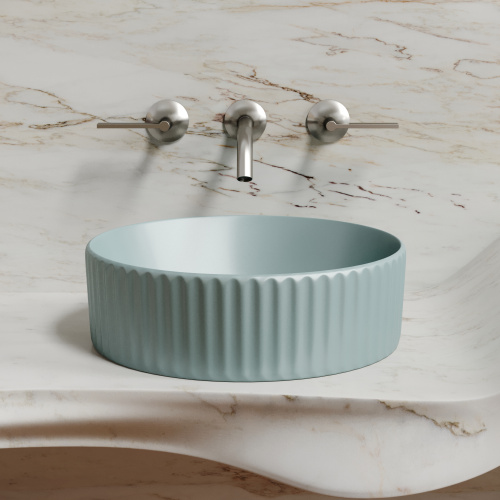 Раковина Ceramica Nova ELEMENT 36 см CN6057MLG накладная цвет зеленый матовый - фото 4