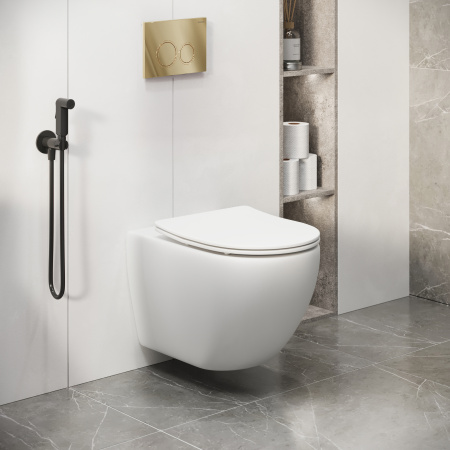 Инсталляция + кнопка смыва + унитаз Grossman Galaxy 97.4411S.01.300