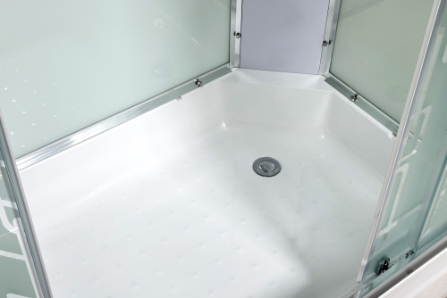 Душевая кабина AvaCan EM3012RLED+GM 120х90 асимметричная с крышей - фото 5