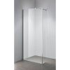Душевая перегородка Loranto CS-L801 100 100х195 стекло прозрачное профиль хром