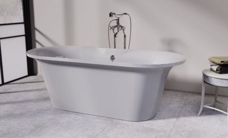 Ванна из литьевго мрамора Astra-Form Монако 01010030 175х80 отдельностоящая овальная