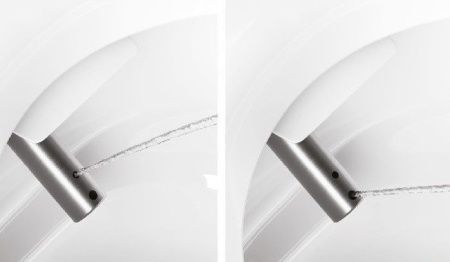 Унитаз-биде электронный подвесной GSI Wclean 7418K08 бежевый с сиденьем микролифт безободковый смыв торнадо