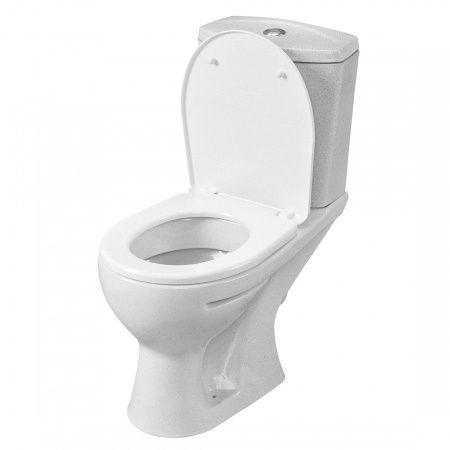 Унитаз-компакт напольный с бачком Santeri Ультра 1P4013S0100BF белый с сиденьем каскадный смыв