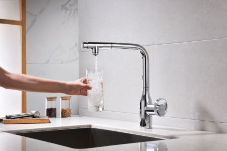 Смеситель для кухни Paulmark URBAN Ur213104-CR на мойку хром