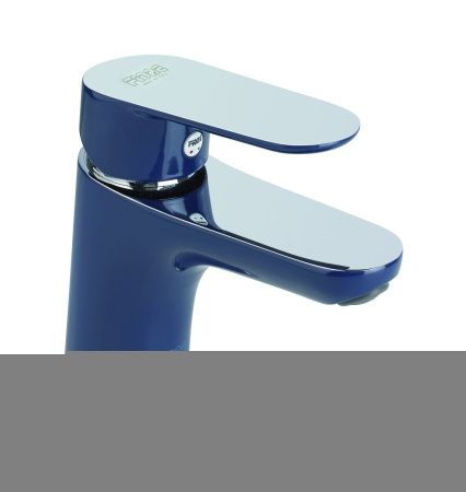 Смеситель Fiore 81TX8120 на раковину хром/синий