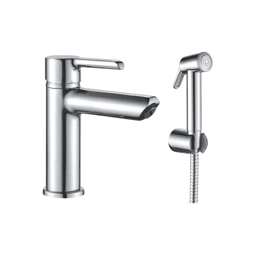 Смеситель Shevanik S6071 на раковину хром - фото 2