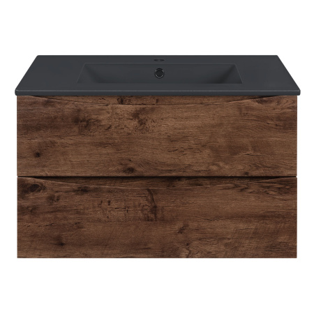 Тумба под раковину Vincea Mia VMC-2MC800RW 81х50х46 подвесная цвет коричневый