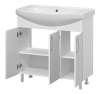Тумба под раковину Misty Изео Э-Изе01085-021Н 80х40 напольная цвет белый