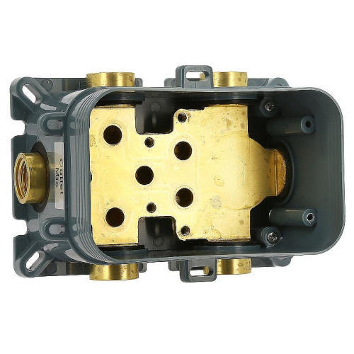 Душевая система ALMAes Khabur TVZ-0897 встраиваемая цвет черный с термостатом - фото 4