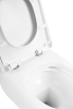 Унитаз подвесной BelBagno MARINO BB105CHR/BB865SC белый с сиденьем микролифт безободковый каскадный смыв