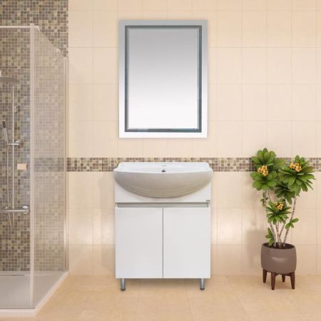 Тумба под раковину Misty Амур Э-Аму01070-021Н 70х30 напольная цвет белый