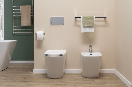 Унитаз приставной Aquanet Atago Atago 2.0 F белый с сиденьем микролифт безободковый каскадный смыв