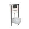 Инсталляция с кнопкой + унитаз Ceramica Nova Balance/Play CN3001_121001MB