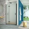 Душевая дверь Vegas-Glass AFP Retta AFP Retta 90 02М 10 L 90х200 стекло матовое профиль черный