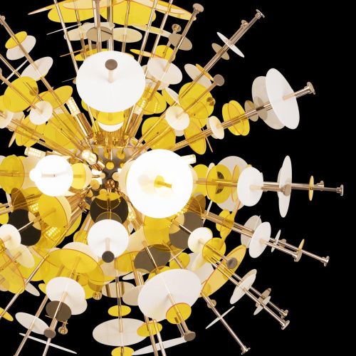 Люстра на штанге Loft It Avenir 10137/720 Gold - фото 4