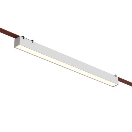 Трековый однофазный светильник Denkirs Belty linear (Белты линеар) DK5576-WH