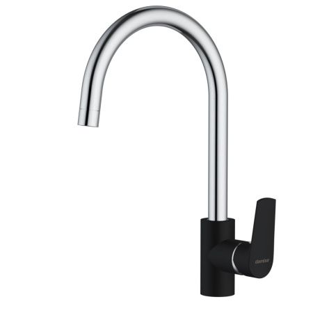 Смеситель для кухни Damixa Origin Balance 790720000 на мойку черный/хром