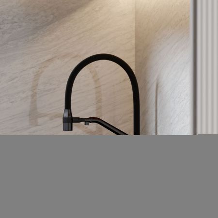 Смеситель для кухни Sancos Orta SC4008MB на мойку черный