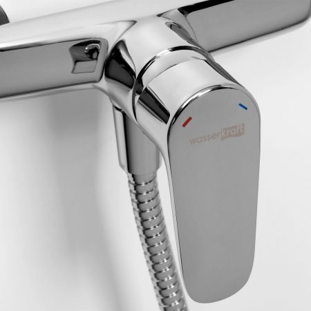 Смеситель для душа Wasserkraft Vils 5600 5602 настенный хром