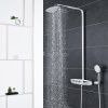 Душевая стойка Grohe Rainshower Smart Control 26250LS0 настенная цвет хром с термостатом