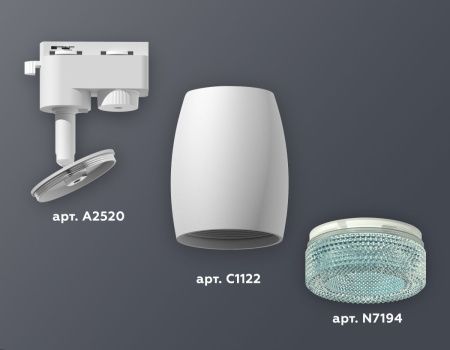 Трековый однофазный светильник Ambrella Light Track System (Трацк Сыстем) XT1122023