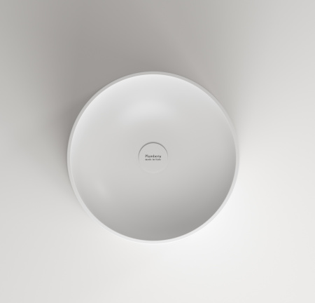 Раковина из искусственного камня Plumberia Selection Misha MISHA SOFT BO 44х44 напольная цвет белый матовый