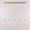 Светильник подвесной Delight Collection MD24030028-5B brass/clear