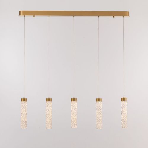 Светильник подвесной Delight Collection MD24030028-5B brass/clear - фото 2