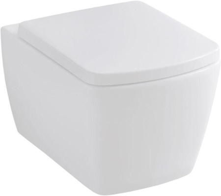 Чаша унитаза подвесная Allen Brau Liberty 4.33004.20 цвет белый без сиденья безободковая каскадный смыв