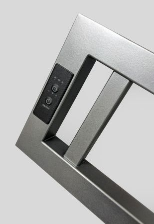 Полотенцесушитель электрический Indigo Muza DGM40-50GFMRt 50х45 серый