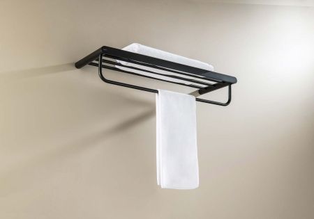 Полка в ванную комнату Aquatek ЛИРА AQ4415MB